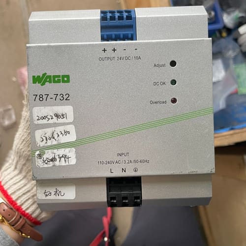 议价德国WAGO787-732开关电源24V10A+ 功能O可维修
