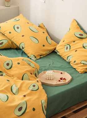 超软der磨毛四女套床用被t套ins少件心床上单品学生1.51.8m