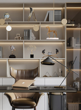 新中式金属高档摆件轻奢