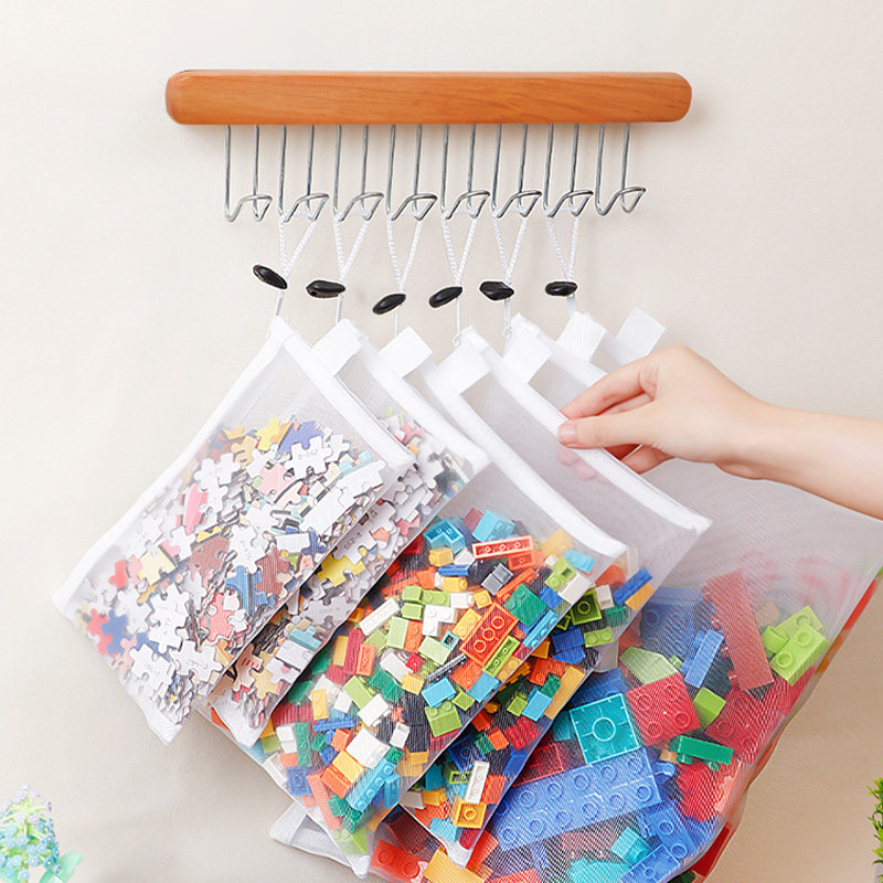 儿童玩具收纳袋大容量小颗粒积木分装整理神器透明萌粒拼图收纳袋,收纳整理,其他收纳袋,淘宝优惠券,粉丝福利购,淘宝优惠卷
