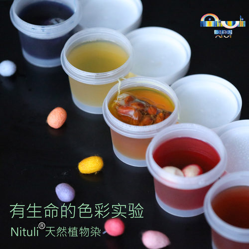 免煮植物染手工材料色彩艺术实验