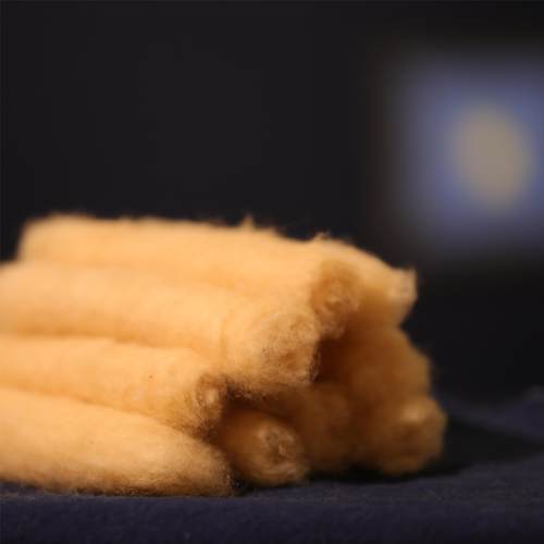 天然彩棉棉条纺线毛条手工纺线