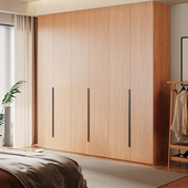 2.9 橡木定制实木衣柜卧室家用2024爆款 3.0m衣橱 2.7 2.8 2.5 2.6