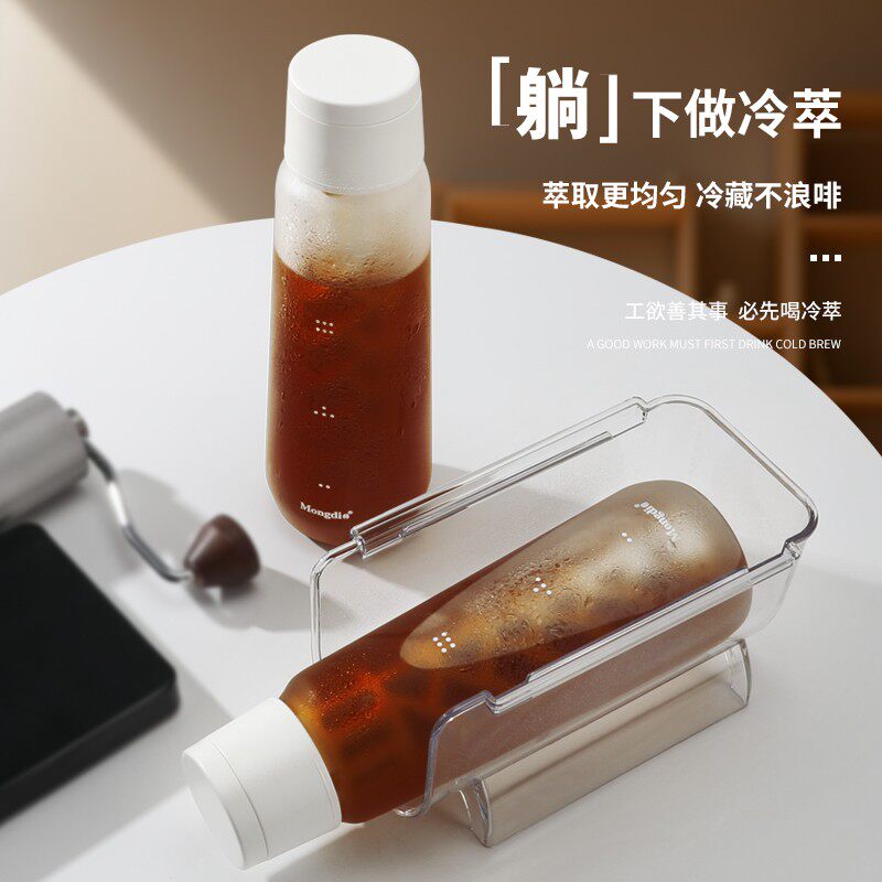 冷萃壶咖啡冷萃杯子冷萃瓶躺瓶冷泡壶冷淬瓶子冷翠冰滴过滤杯茶壶