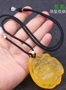 牢固黄金吊坠挂绳手工编织挂脖项链配绳玉石玉坠挂坠挂件绳子男女