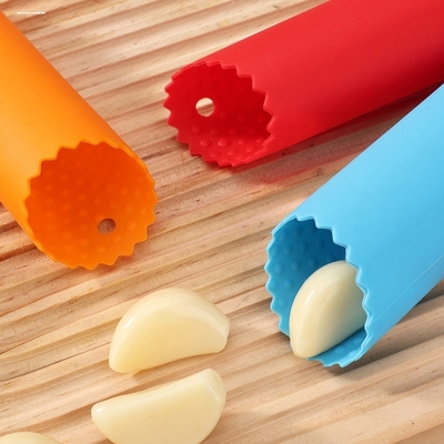 加厚柔软硅胶封底剥蒜器手动搓揉蒜器大蒜子去皮压蒜器厨房工具