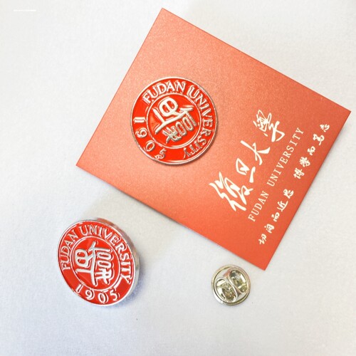 校徽胸章大学校徽金属胸章胸针文创礼品大学纪念留念