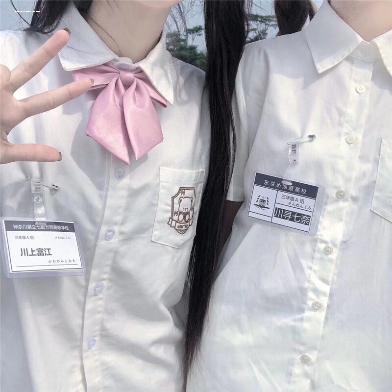 jk胸牌JK日系胸针徽章校徽姓挂牌铭牌校供DK制服配饰图片