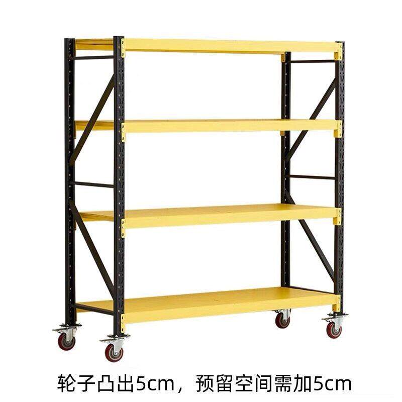 货架仓库仓储多层diy组合加厚置物架展示储物重型承重落地铁架子