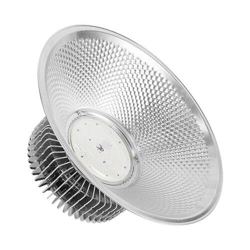 led鳍片工矿灯大功率车库天棚车间灯100W400W工业照明工厂吊杆灯