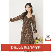 入会1件9折 0元 诗凡黎梭织连衣裙女SF1390241伊芙丽outlets店
