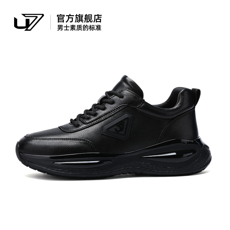 u7时尚休闲鞋头层牛皮运动鞋