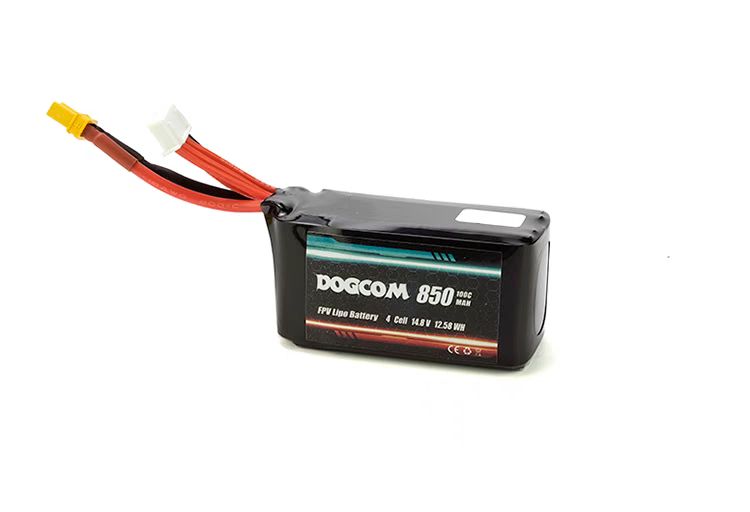 大黄狗850mah 4S 150C竞速穿越机FPV锂电池DAI WONG GAU