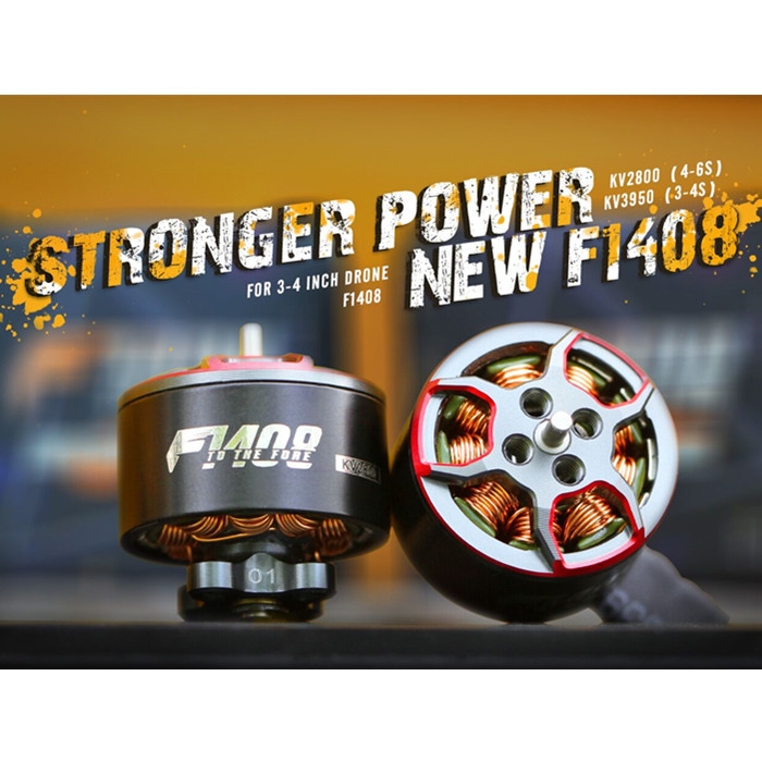 TMotor 破风 F1408 2800/3950KV 穿越机 FPV 3寸机架无刷电机