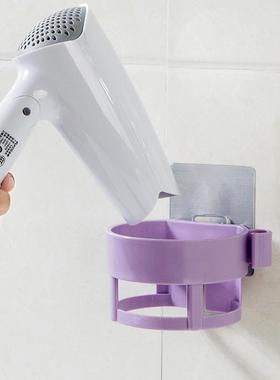 wall cabinet hair dryer holder blower hanger metal hooks