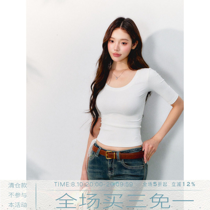 MMMOUND美式复古短袖T恤图片