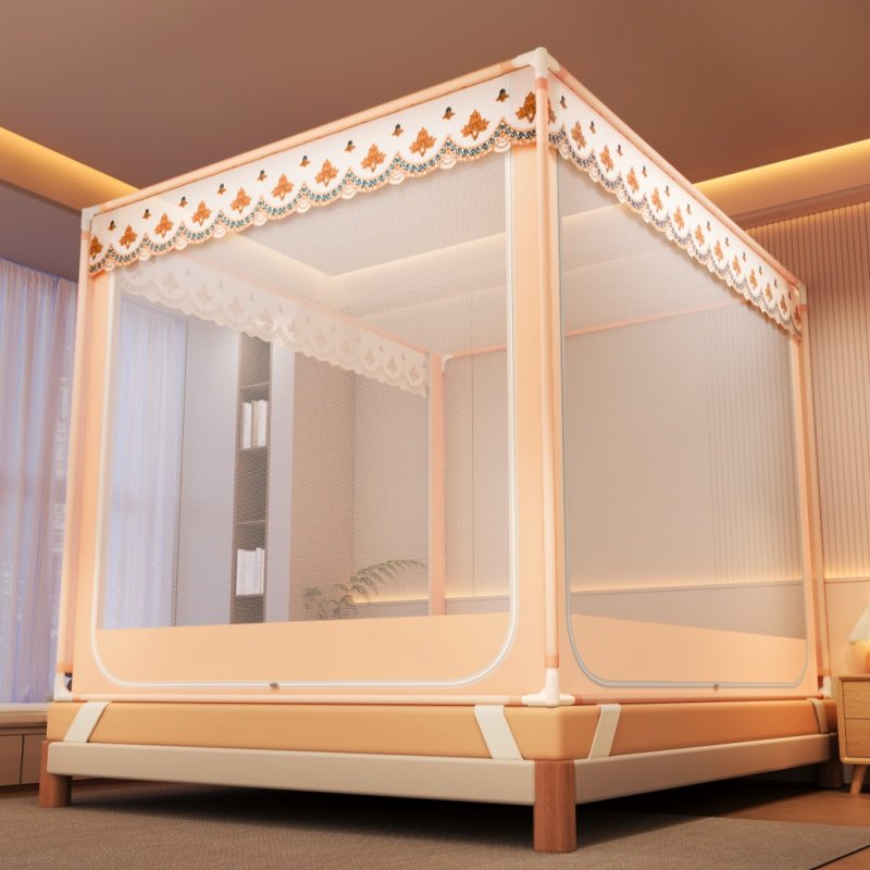 蚊帐新款婴儿防摔围栏儿童防掉床高端卧室抗菌家用免安装加厚回底,床上用品,蚊帐,淘宝优惠券,粉丝福利购,淘宝优惠卷