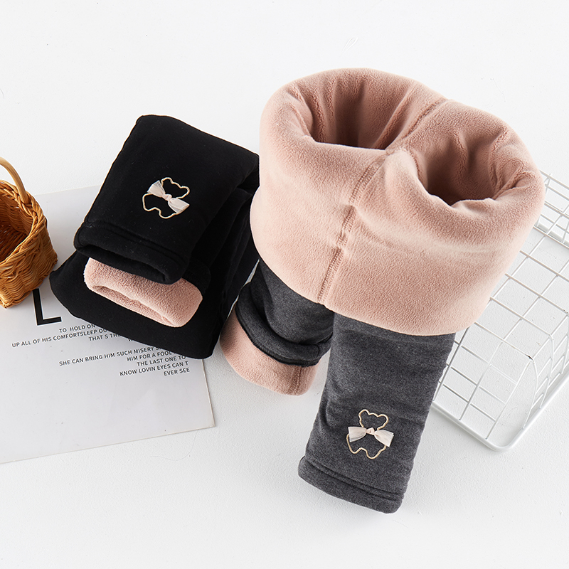 长裤夹棉棉裤伦佳萌三层加厚加厚