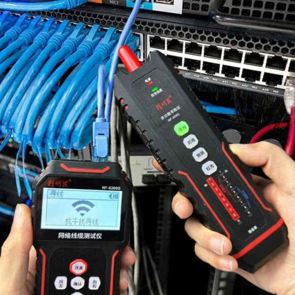 精明鼠NF-859GS寻线仪网线寻线器多功能巡线对线测线仪网络测线器