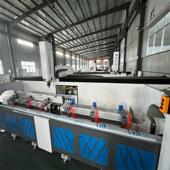 金属型材数控钻铣床6米长条工业铝合金型材3轴数控自动钻孔机床