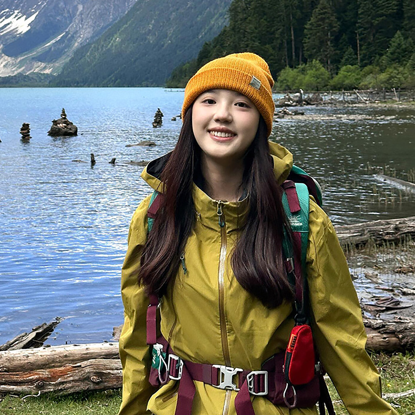 山系针织帽女2025新款川西旅游户外拍照百搭帽子女毛线堆堆帽登山,服饰配件/皮带/帽子/围巾,帽子,淘宝优惠券,粉丝福利购,淘宝优惠卷