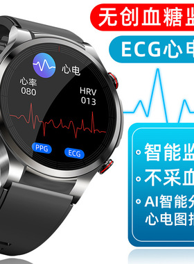 华强北国家补贴15%ECG心电图体温血压血氧监测健康WPRO智能手表智