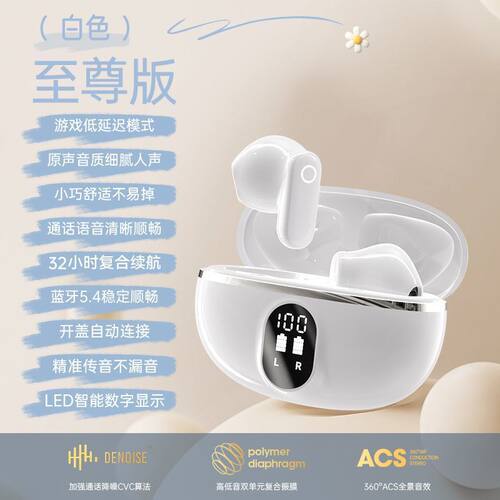 曼哈顿柏林之声2026政府补贴华强北NE-110带无线TWS超长待机大通