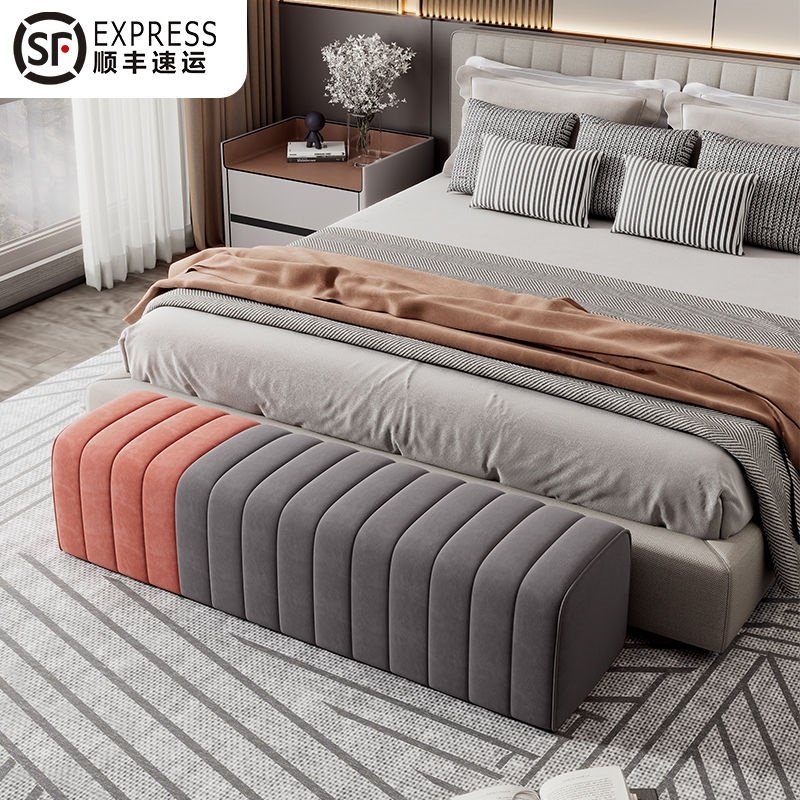 服装店长条凳卧室床尾凳