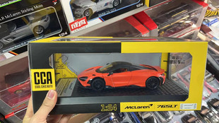 彩珀1:24新款CCA系列兰博基尼帕加尼声光合金车儿童玩具送礼品袋
