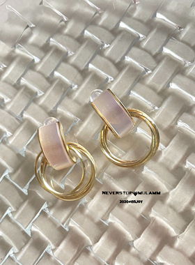 【Neverstop】看起来很rich～2023四季款狠狠拿捏高级感合金耳饰