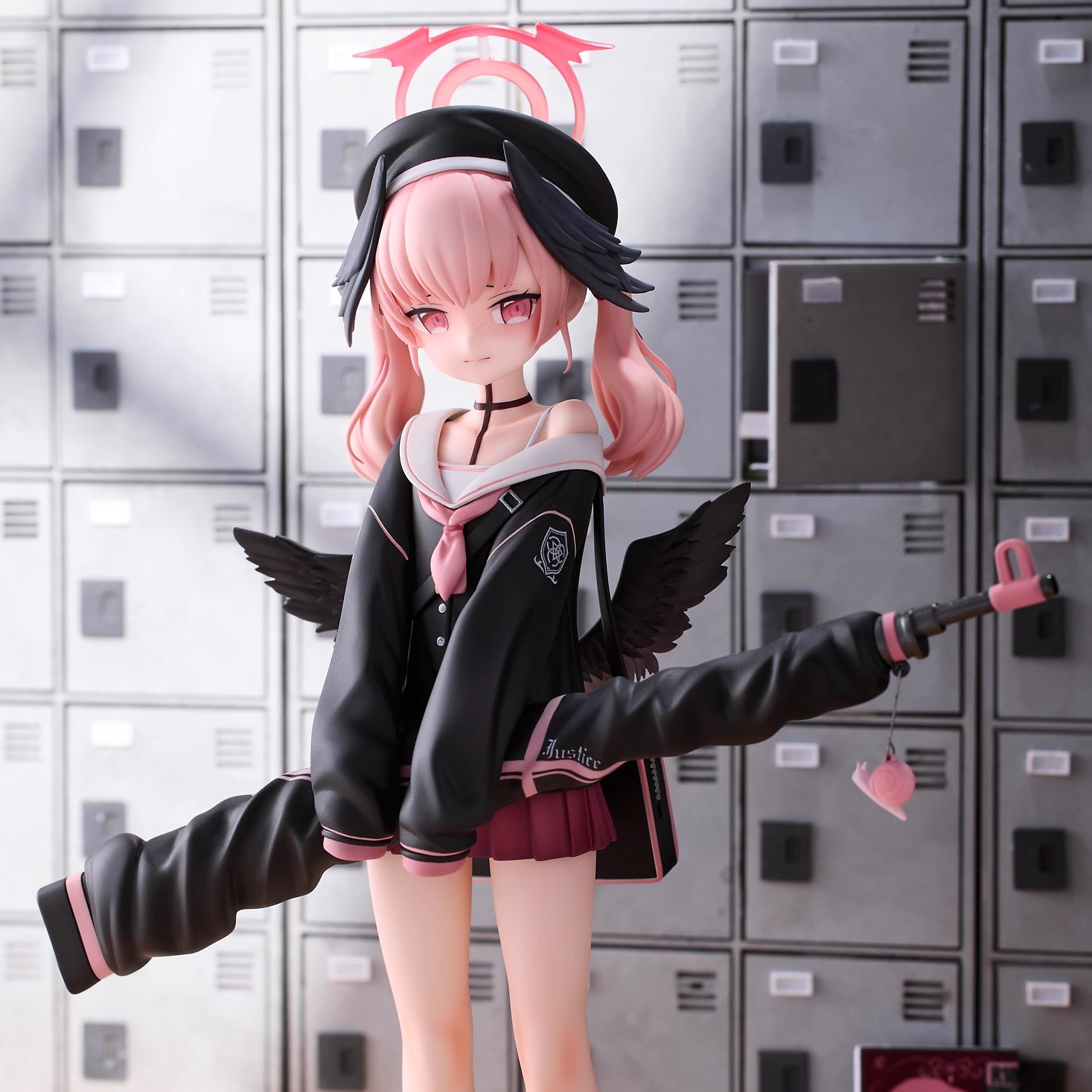 蔚蓝档案下江小春手办模型摆件