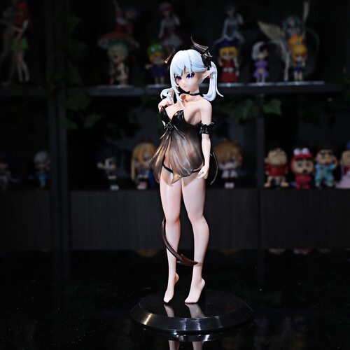 莉莉丝二次元性感美少女桌面模型