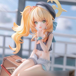 笑脸教授-度假 美少女动漫周边手办摆件雕塑场景桌搭潮玩车载礼物