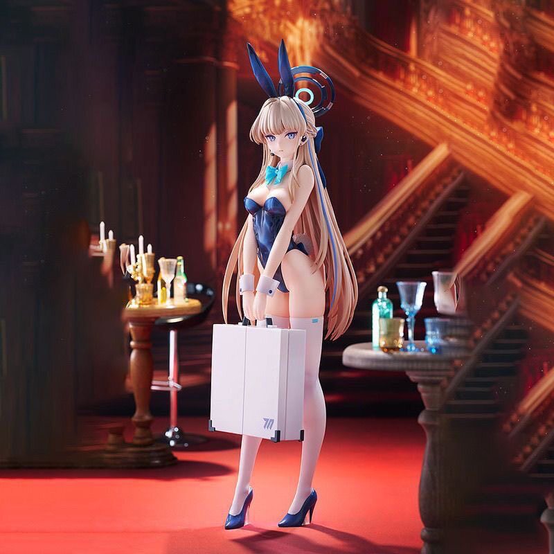 游戏蔚蓝档案周边美少女飞鸟马时兔手办站姿公仔模型摆件桌面礼物