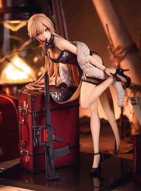 【全款】少女前线手办OTS-14紫雨心双头雕美少女二次元动漫模型