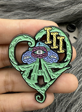 THE HOMIE霍米依 乐队DJ THCC集体俱乐部标志金属徽章