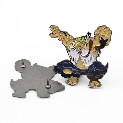 恶搞卡通川普漂亮国总统金属书包徽章别针个性百搭卡通胸针创意