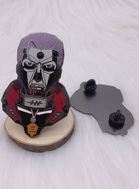 Japin火影忍者晓组织个性创意卡通动漫徽章二次元机械版飞段胸针