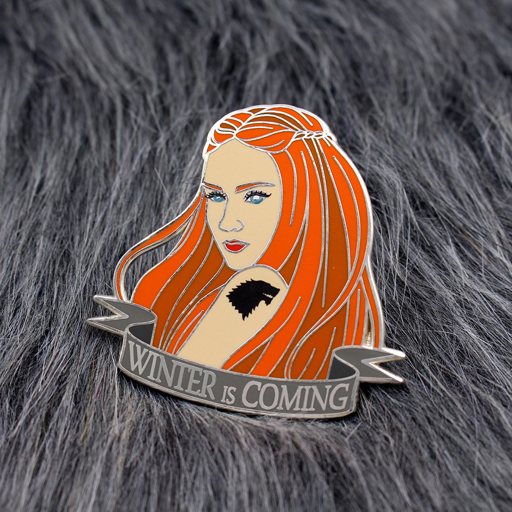 胸针创意权力的游戏赢家是未来红姨龙母欧美电影周边收藏纪念徽章