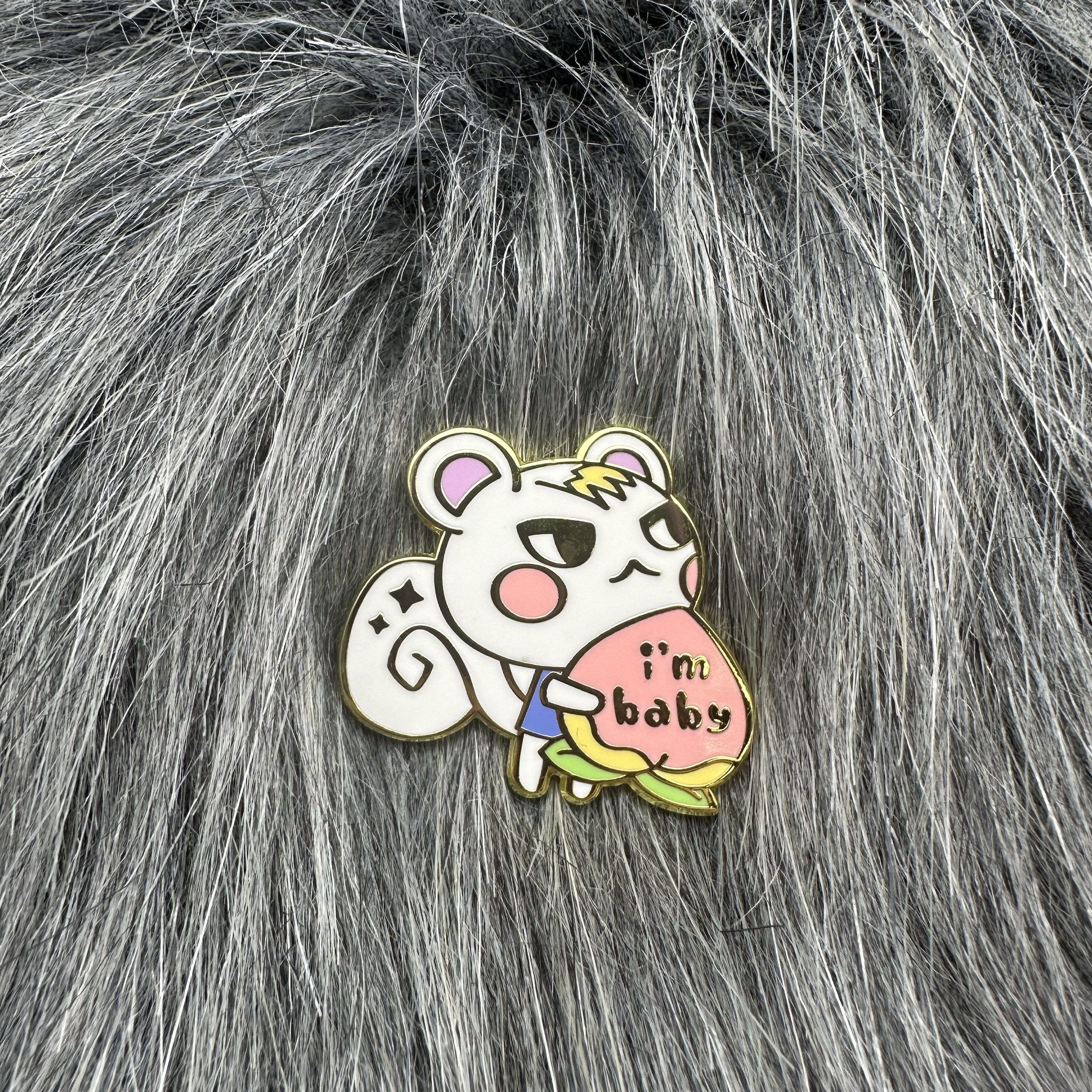  游戏周边AC Marshal 动物之森金属徽章