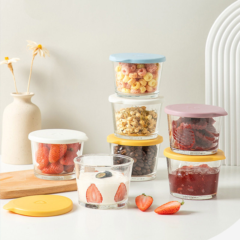 便携式茶叶罐旅行随身迷你玻璃小密封罐小号差旅分装瓶小储茶罐