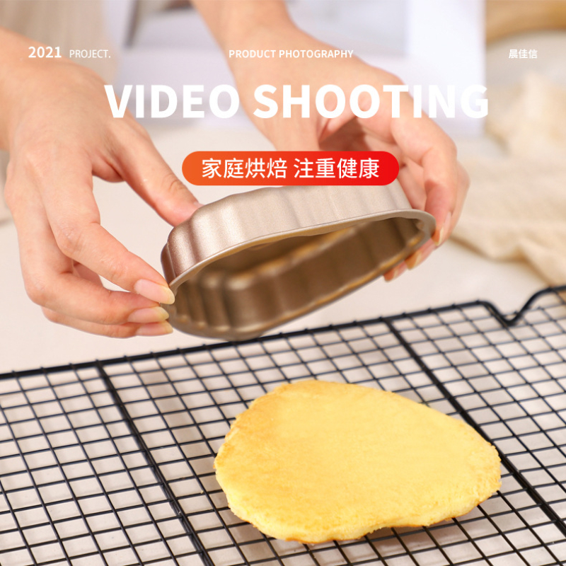 烘焙工具diy蛋糕模具小蛋糕模具爱心可爱卡通饭团布丁星型烤模