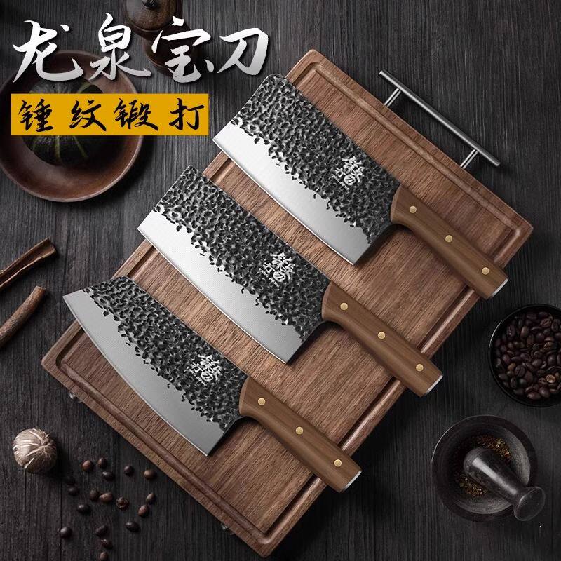 手工锻打砍骨刀菜刀骨刀套装厨房厨房商用斩剁专用超快大骨头斩刀