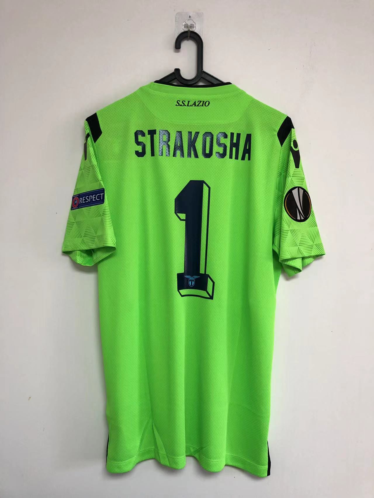 18-19意甲拉齐奥球衣1号斯特拉科沙守门员足球服