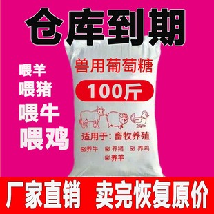 葡萄糖粉兽用100斤批发猪牛羊鸡鸭鹅禽畜宠物葡萄糖抗应激添加剂