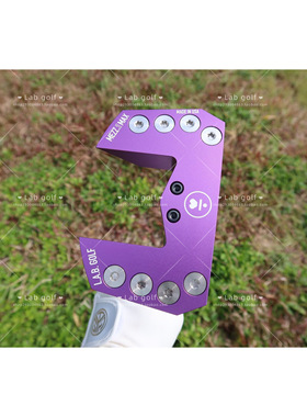 新款网红爆款LAB 紫色MEZZ.1 MAX 零扭矩自动回正平衡高尔夫推杆