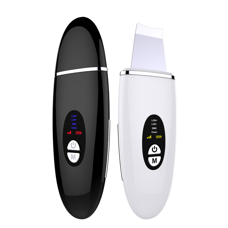 超声波铲皮机面部按摩深层清洁毛孔震动去黑头铲嫩肤美容导入仪