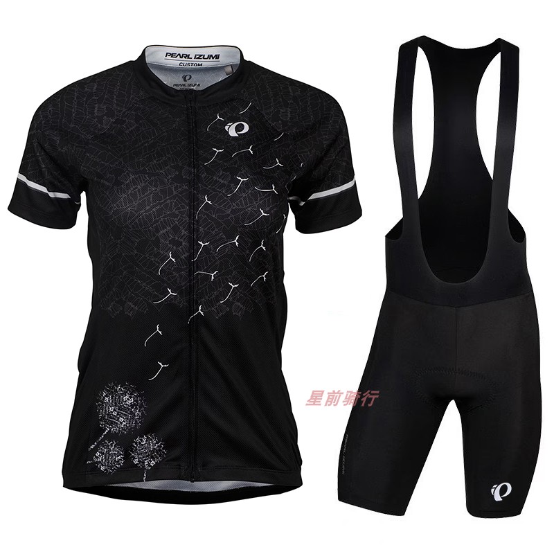 2023 一字米（PEARL IZUMI）背带短裤夏季公路车骑行服女款蒲公英