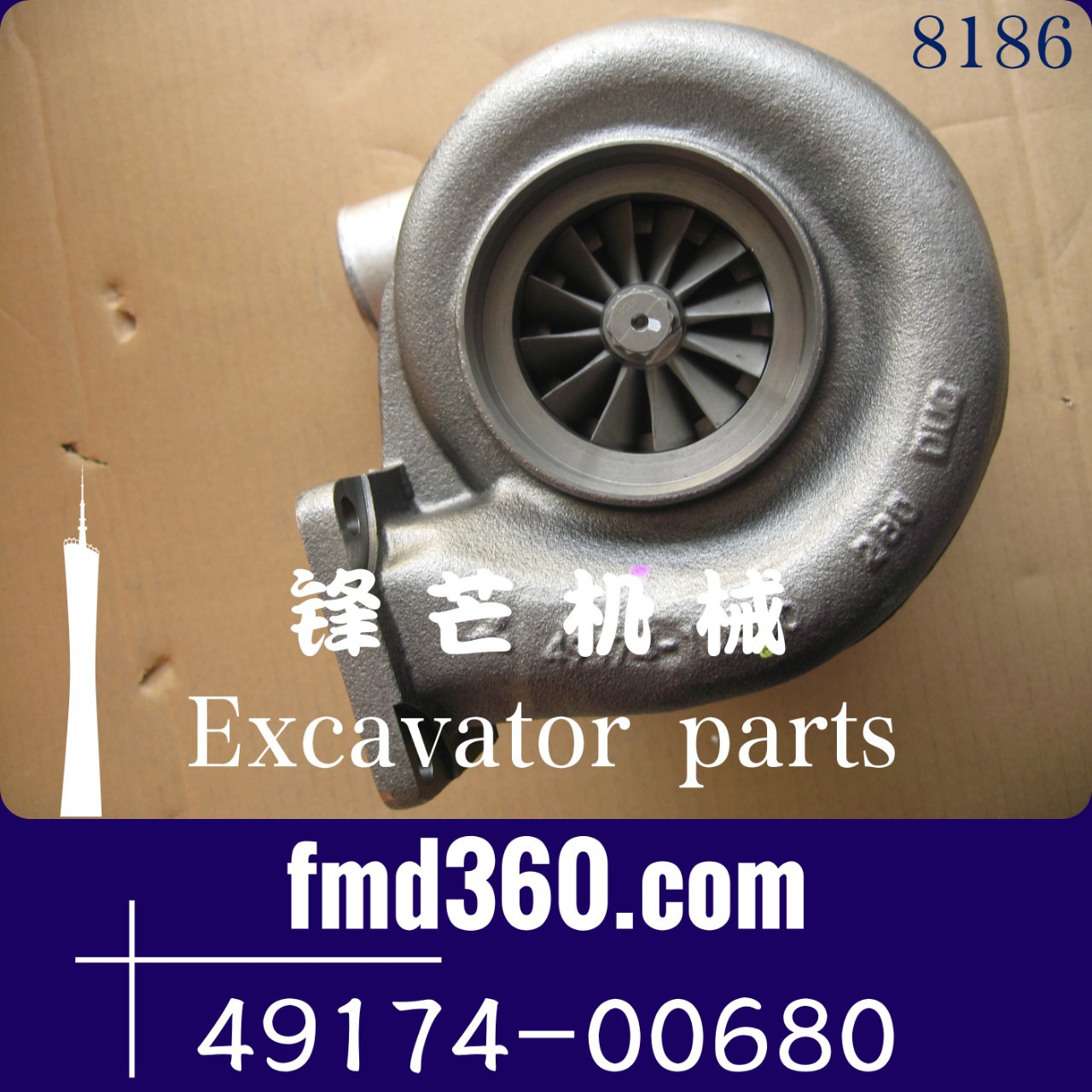 TD08-22D28纯发动机6D22增压器ME157416，49174-00680
