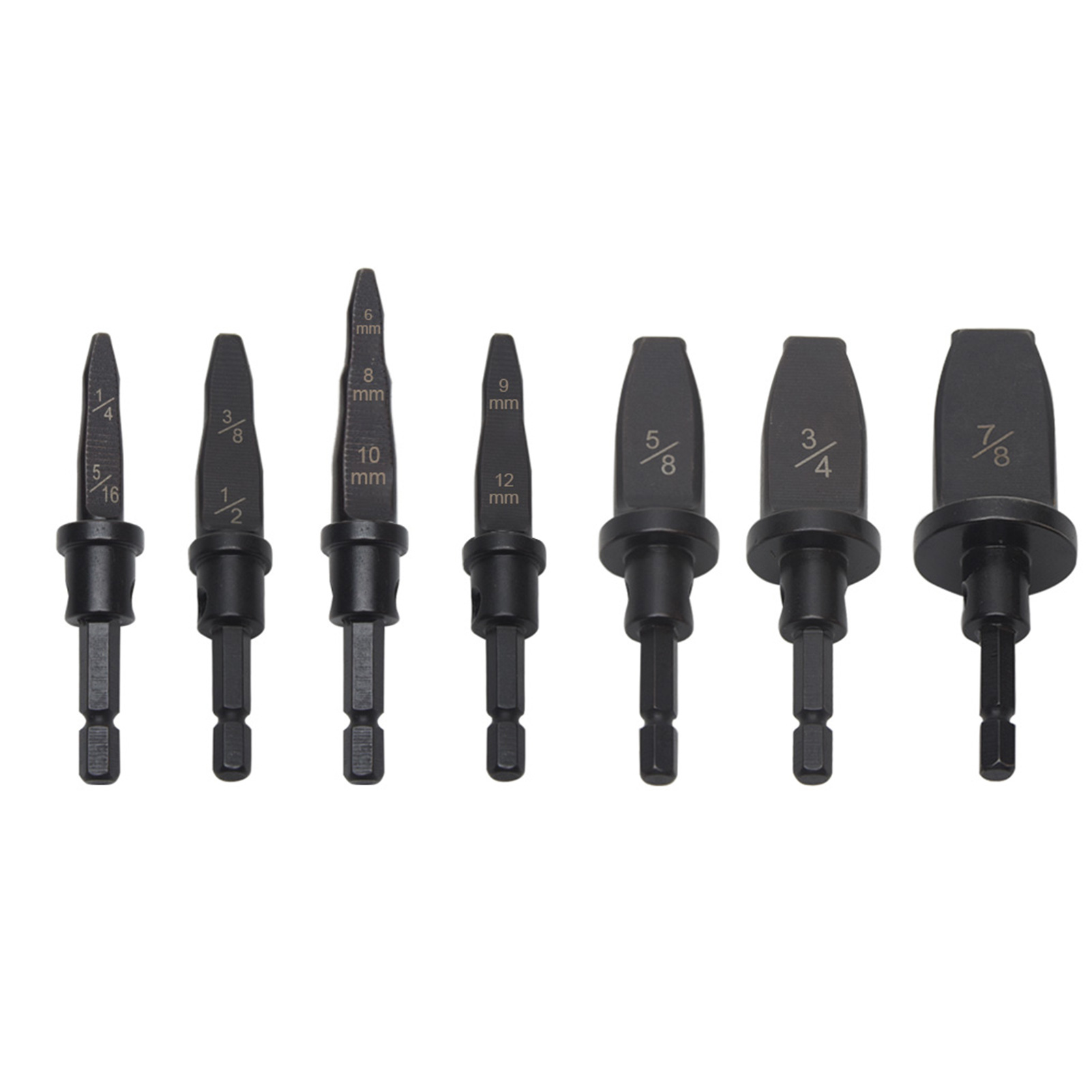 电动扩孔器头  胀管扩孔器 5pc电动铜管扩孔器  7pc手电钻胀管器